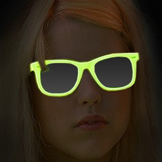 GLOW IN THE DARK (and Under Blacklight) SUNGLASSES