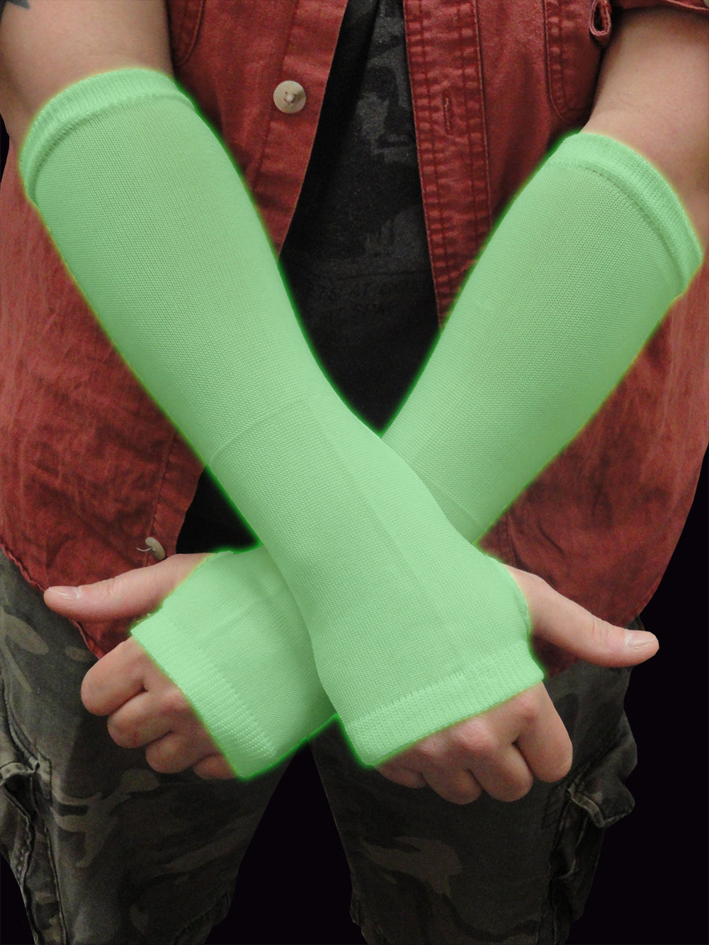Glow In The Dark Arm Warmers