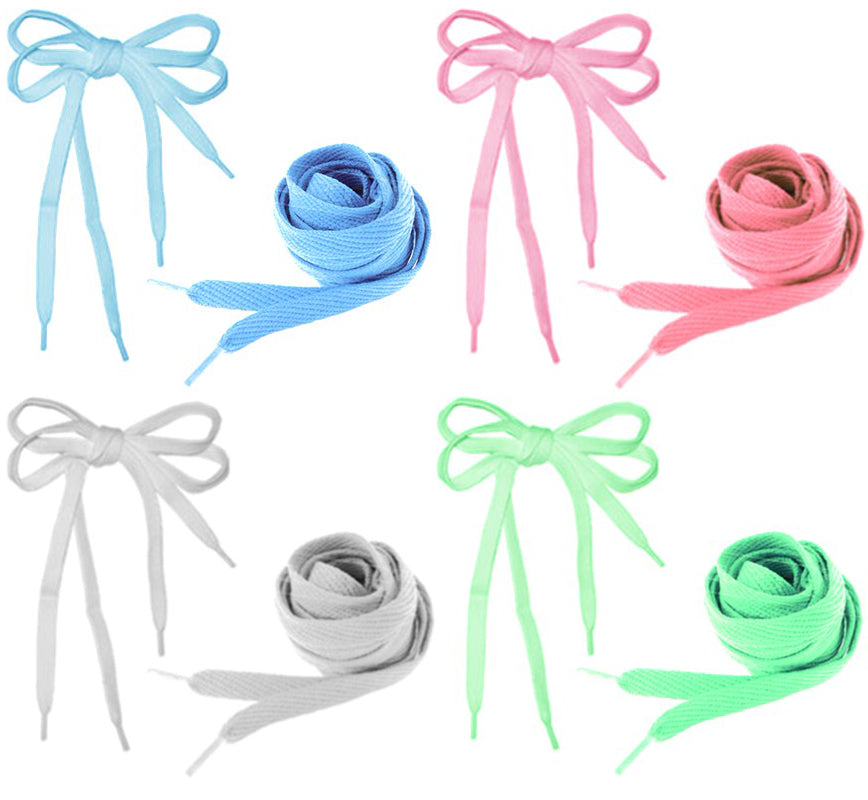 Glow in the Dark Pair of Shoe Laces (Assorted 3 Pack)