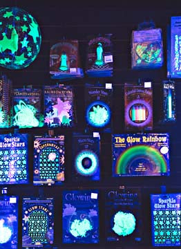 Glow In The Dark Stars With Cresent Moon (Pack of 26 Stars)