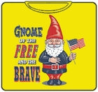 Gnome Of The Free And The Brave T-Shirt