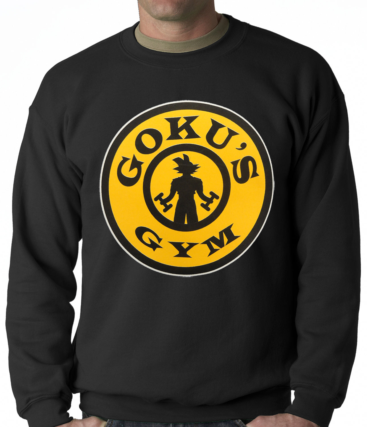 Goku's Gym Adult Crewneck