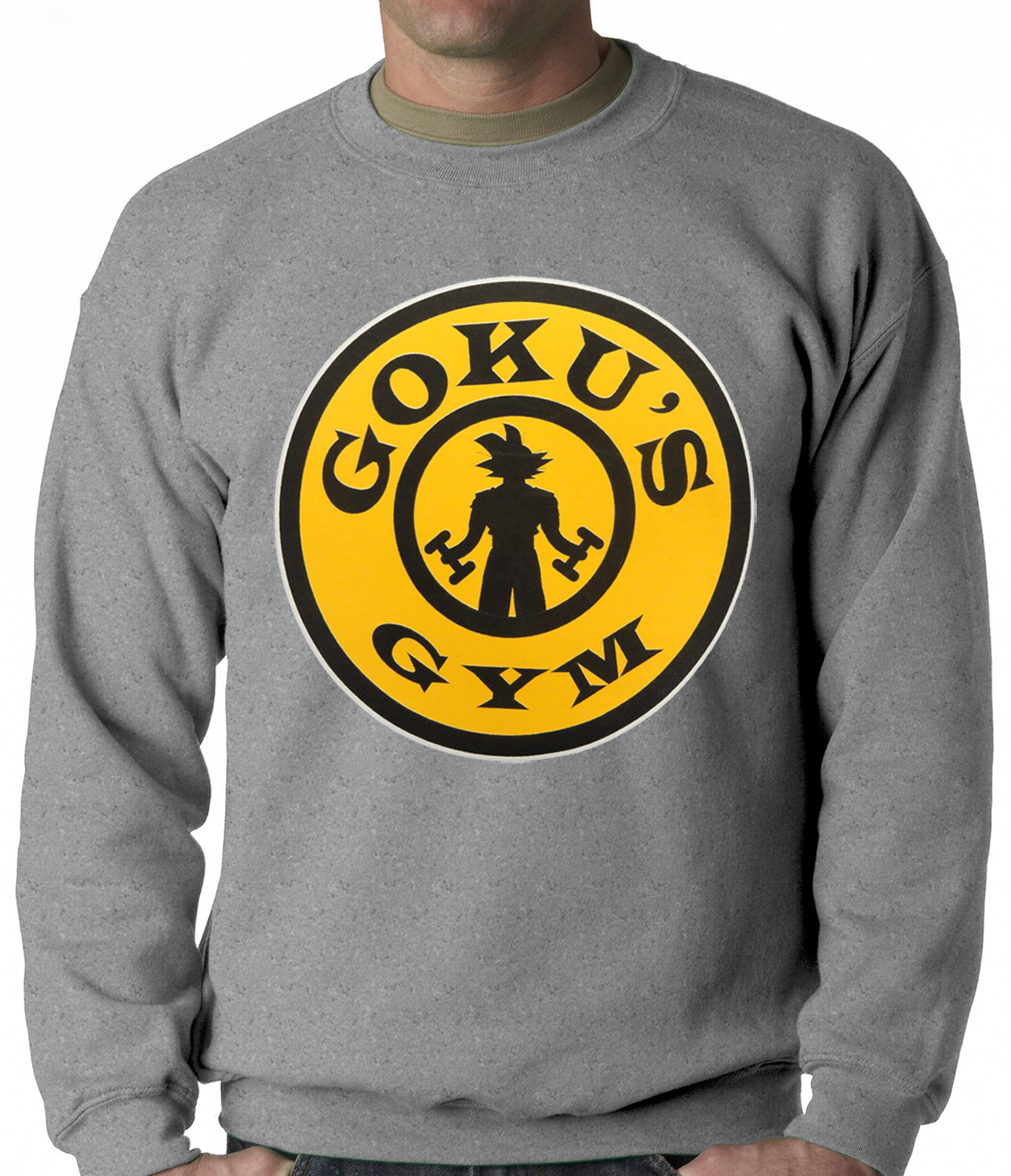 Goku's Gym Adult Crewneck