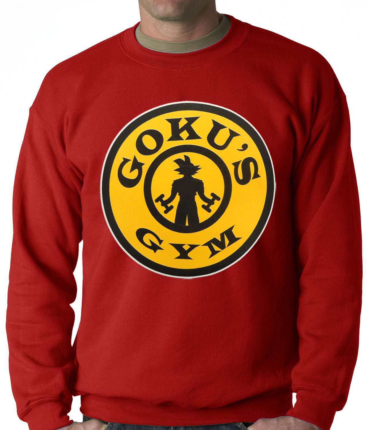 Goku's Gym Adult Crewneck