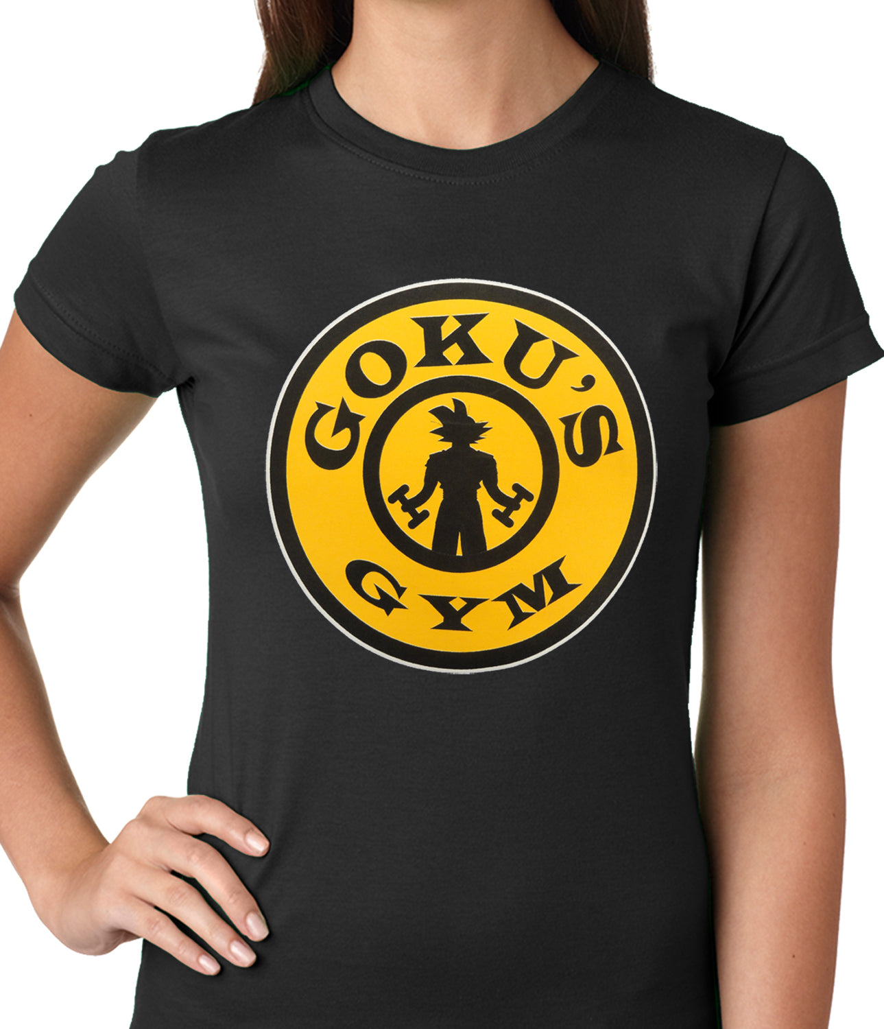 Goku's Gym Ladies T-shirt