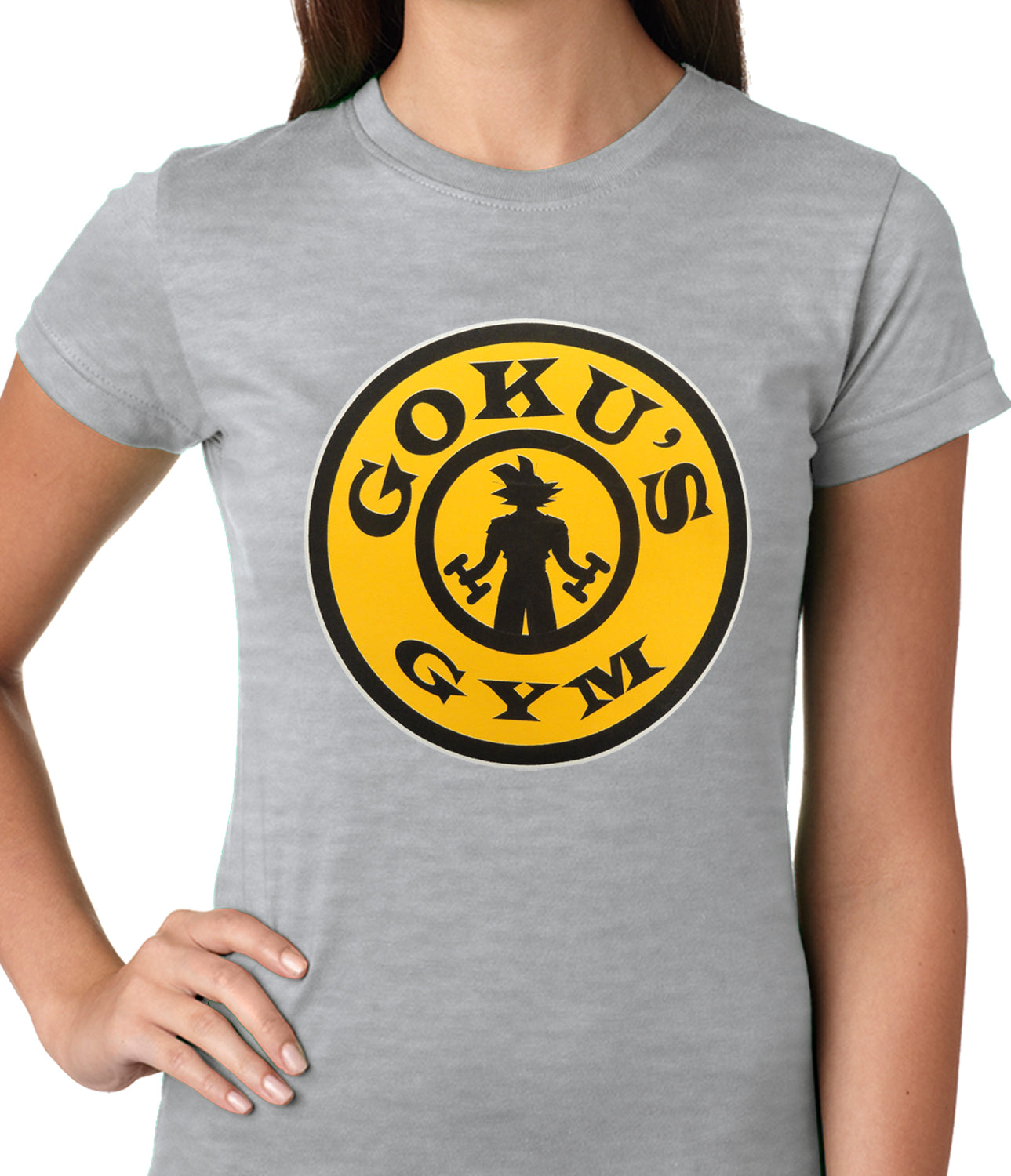 Goku's Gym Ladies T-shirt