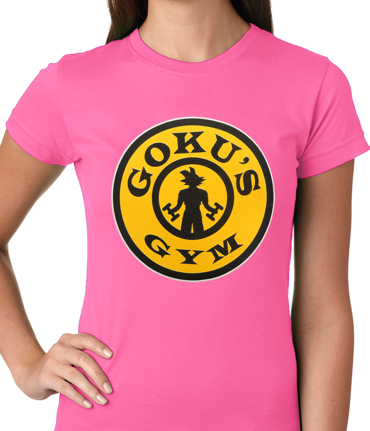 Goku's Gym Ladies T-shirt