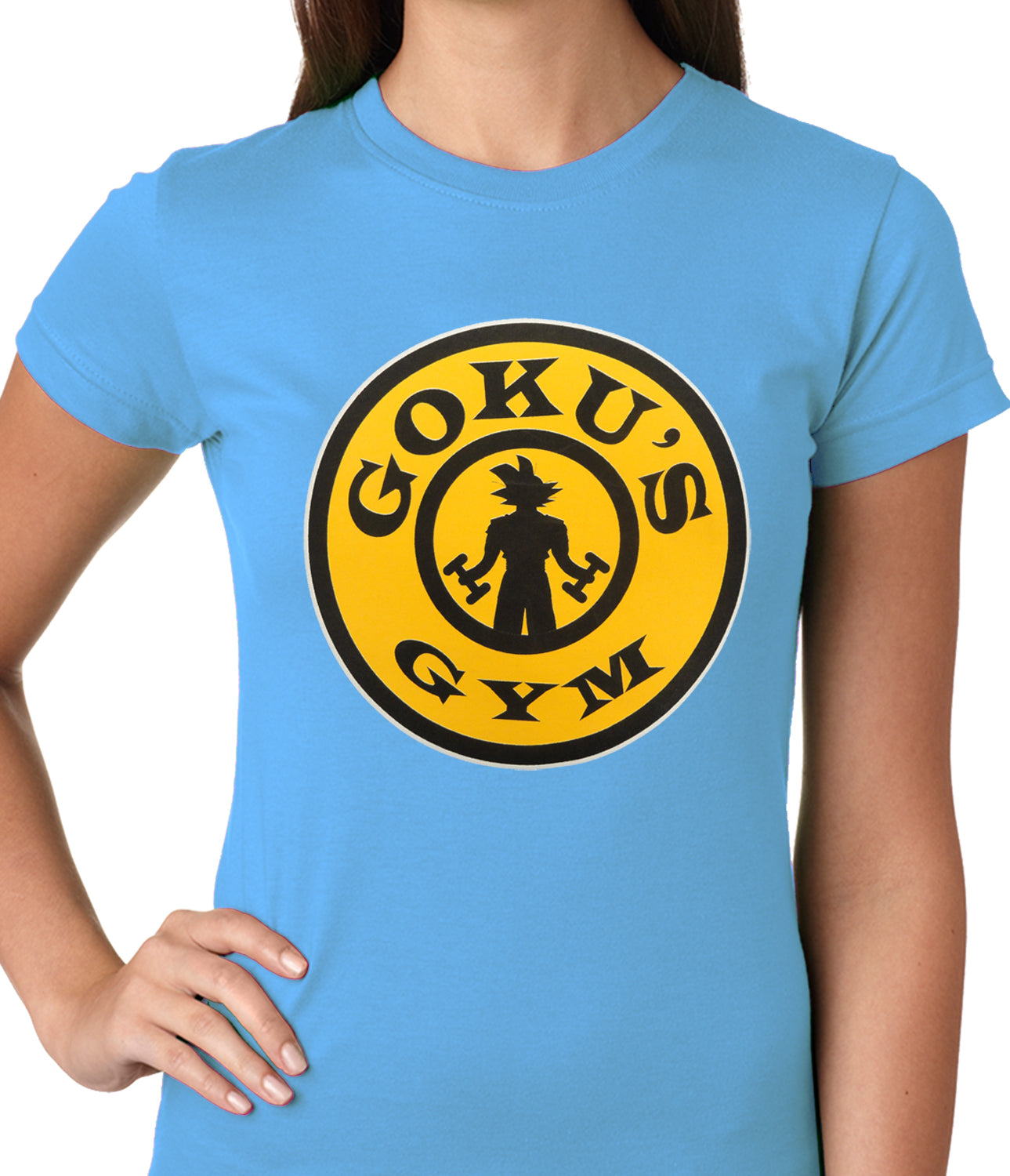 Goku's Gym Ladies T-shirt