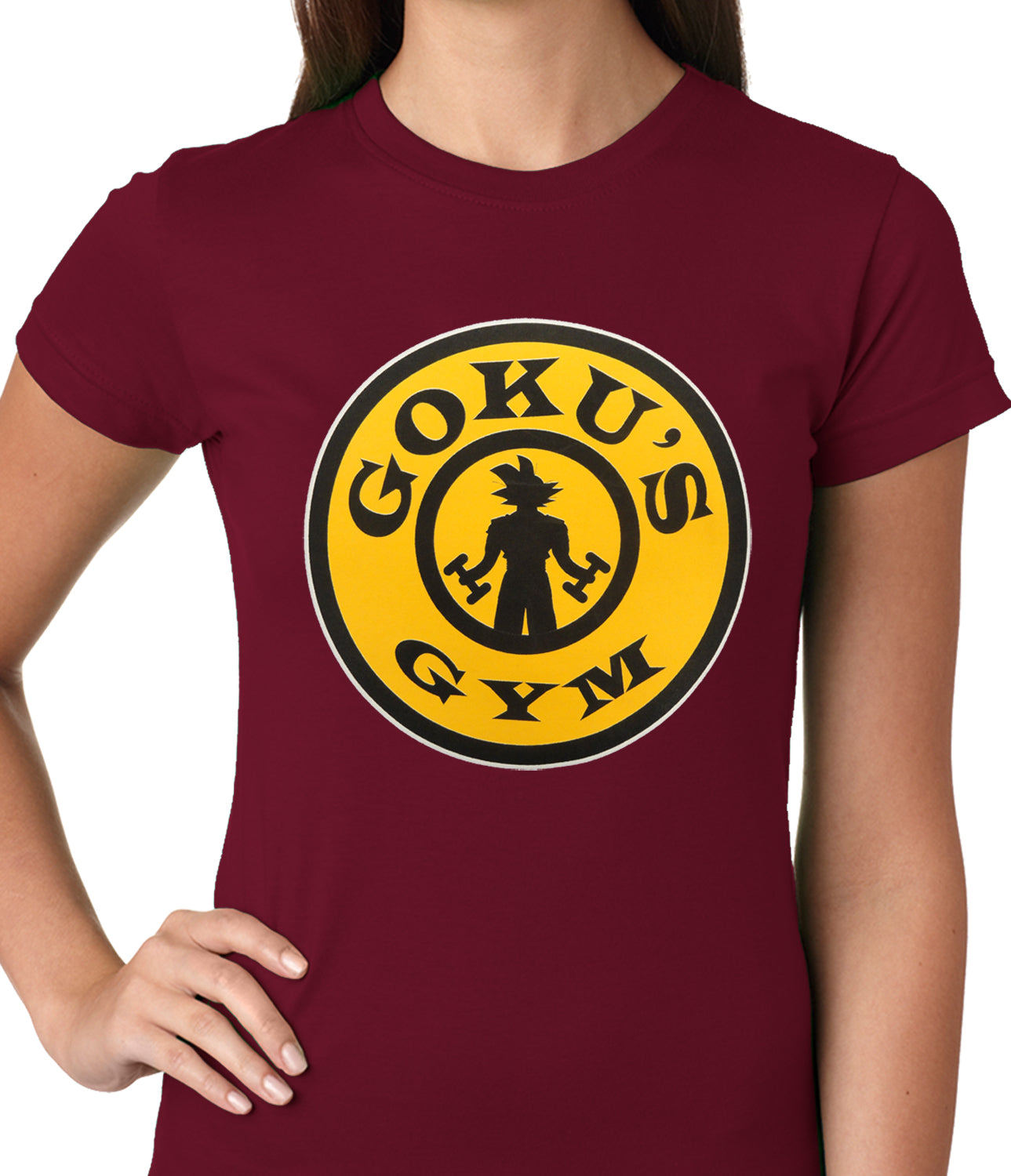 Goku's Gym Ladies T-shirt