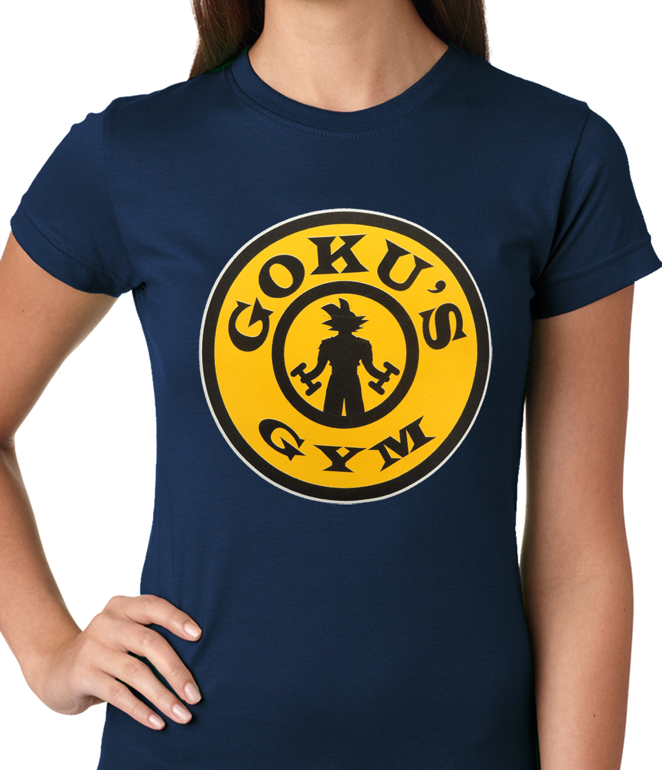 Goku's Gym Ladies T-shirt