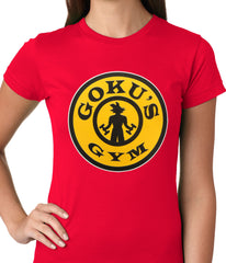 Goku's Gym Ladies T-shirt
