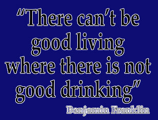 Good Living Good Drinking T-Shirt