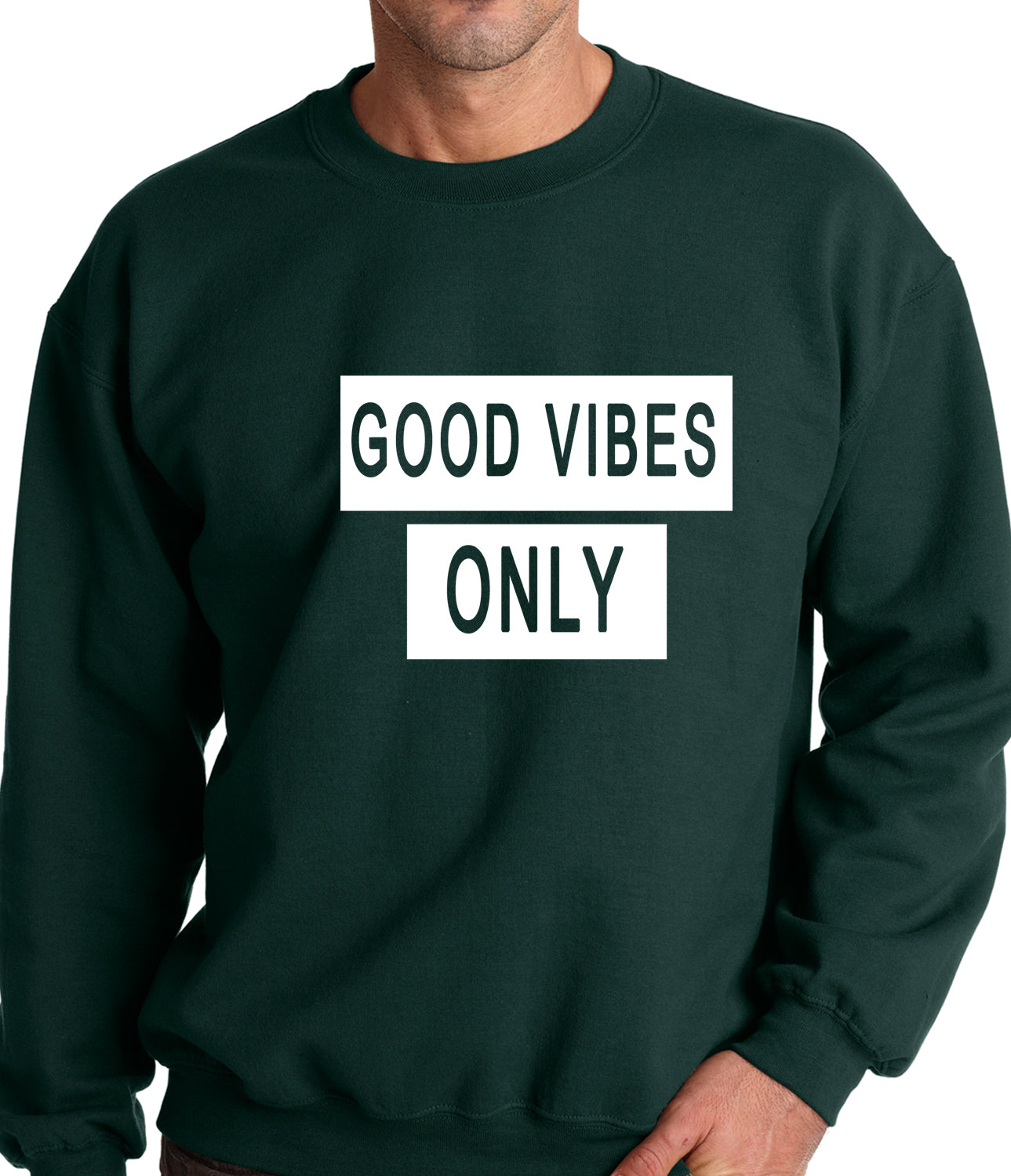 Good Vibes Only Crewneck Sweatshirt