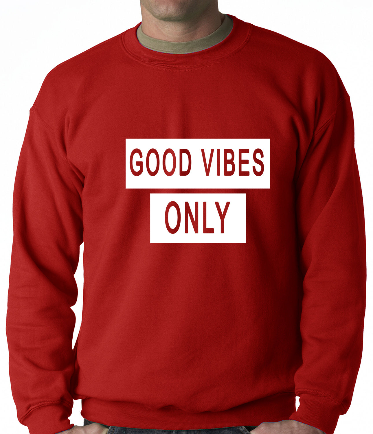 Good Vibes Only Crewneck Sweatshirt