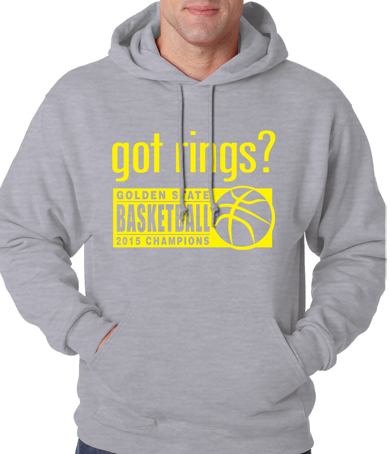 Got Rings? Golden State2015 Basketball Champs Adult Hoodie