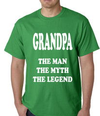 Grandpa The Man The Myth The Legend Mens T-shirt