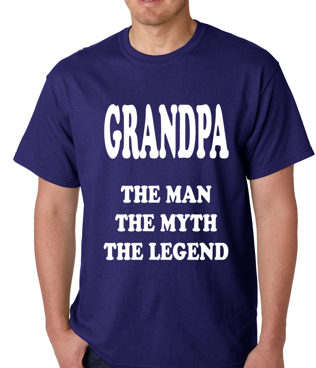 Grandpa The Man The Myth The Legend Mens T-shirt