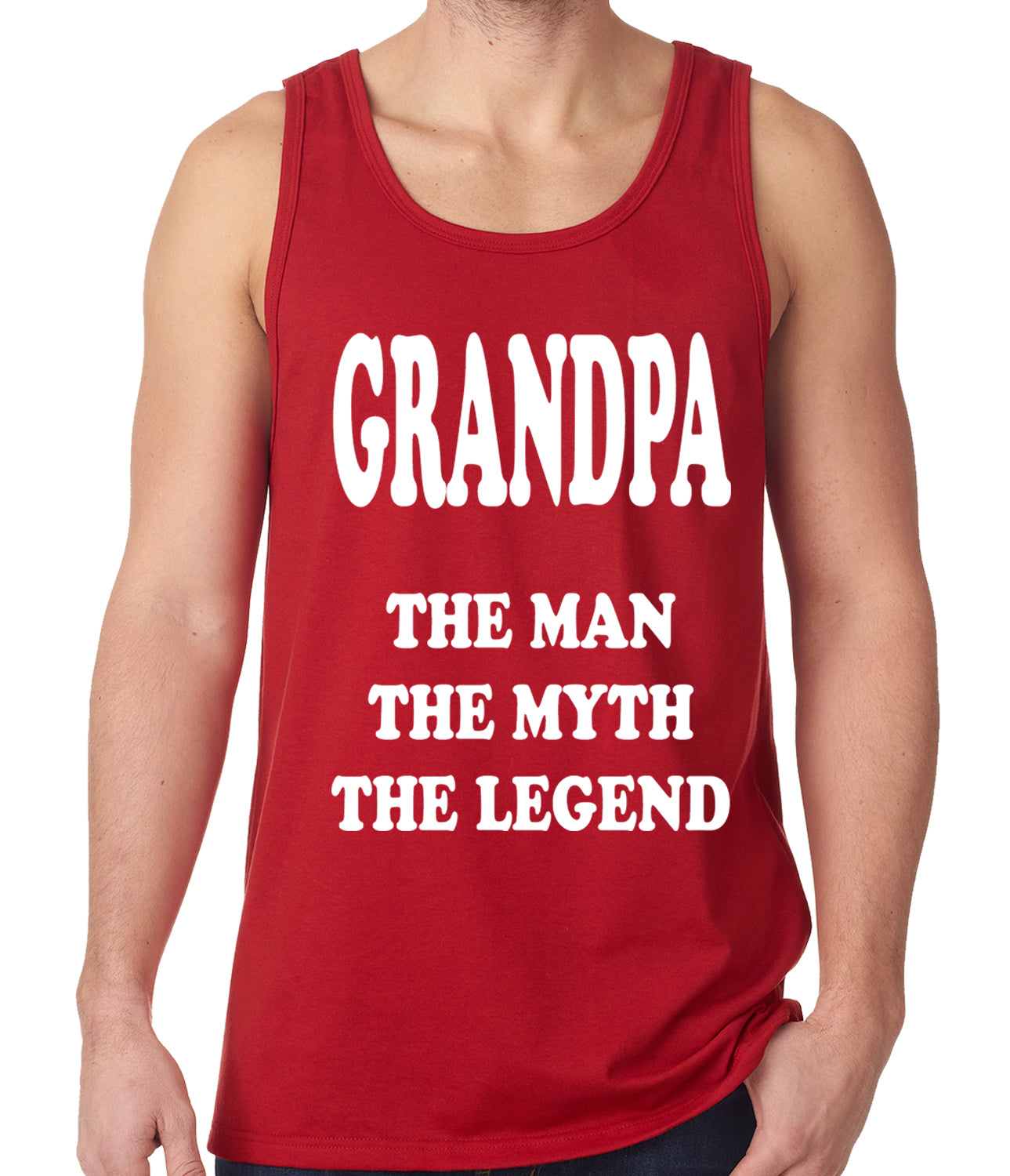 Grandpa The Man The Myth The Legend Tank Top