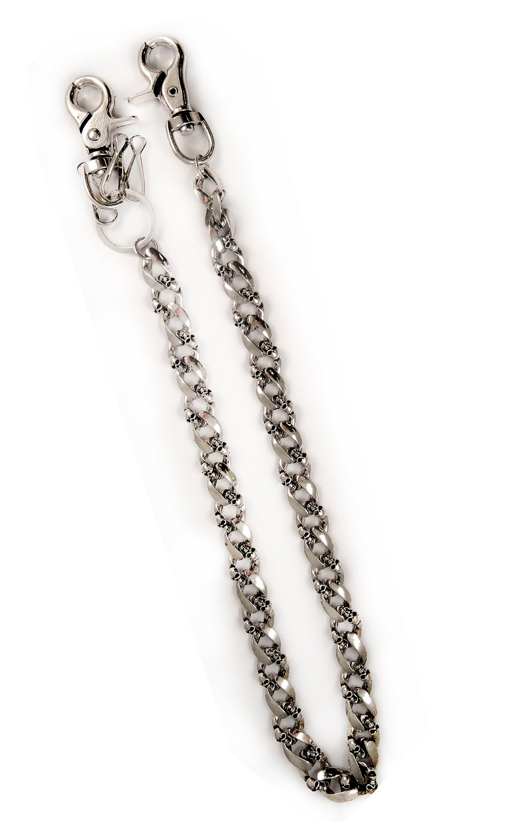 Graveyard Skulls Tough Link Jean and Wallet Chain