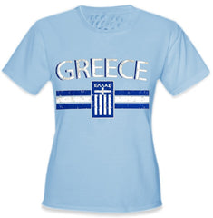 Greece Vintage Shield International Girls T-Shirt