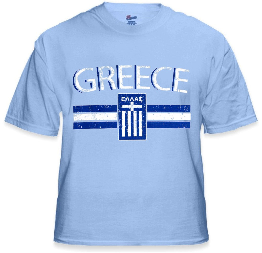 Greece Vintage Shield International Mens T-Shirt