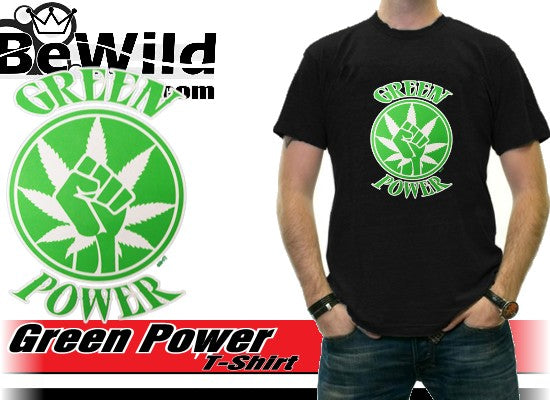 Pothead & Stoner Tees - Green Power T-Shirt