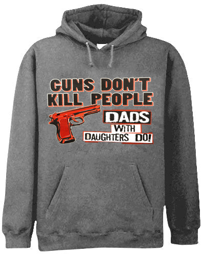 Guns Don't Kill People Adult Hoodie