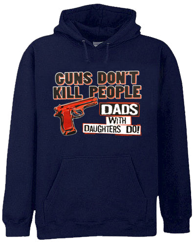 Guns Don't Kill People Adult Hoodie