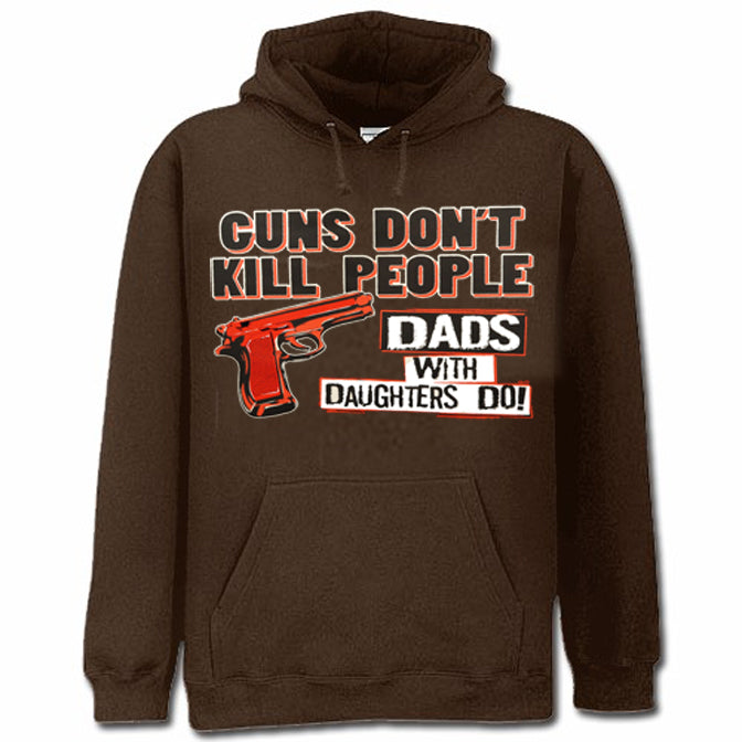 Guns Don't Kill People Adult Hoodie