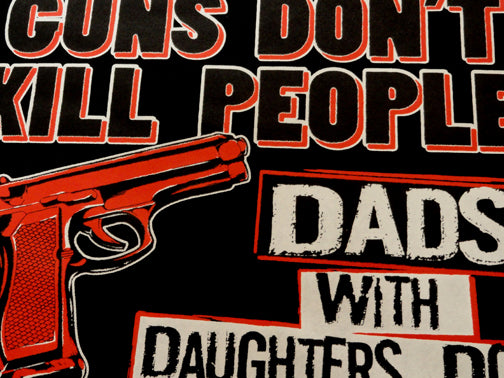 Guns Don't Kill People Adult Hoodie