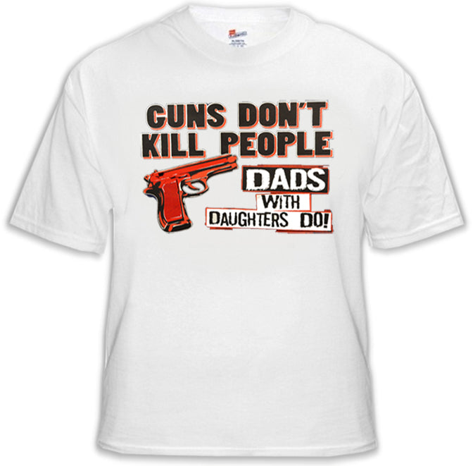 Guns Don't Kill People Mens T-Shirt