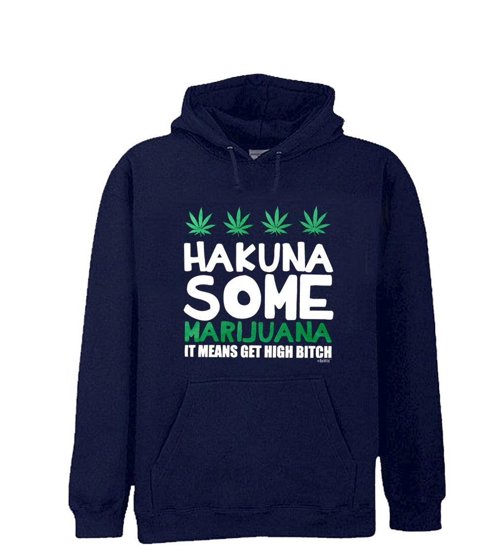 Hakuna Some Marijuana Adult Hoodie