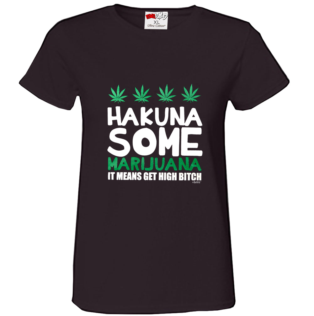 Hakuna Some Marijuana Girl's T-Shirt