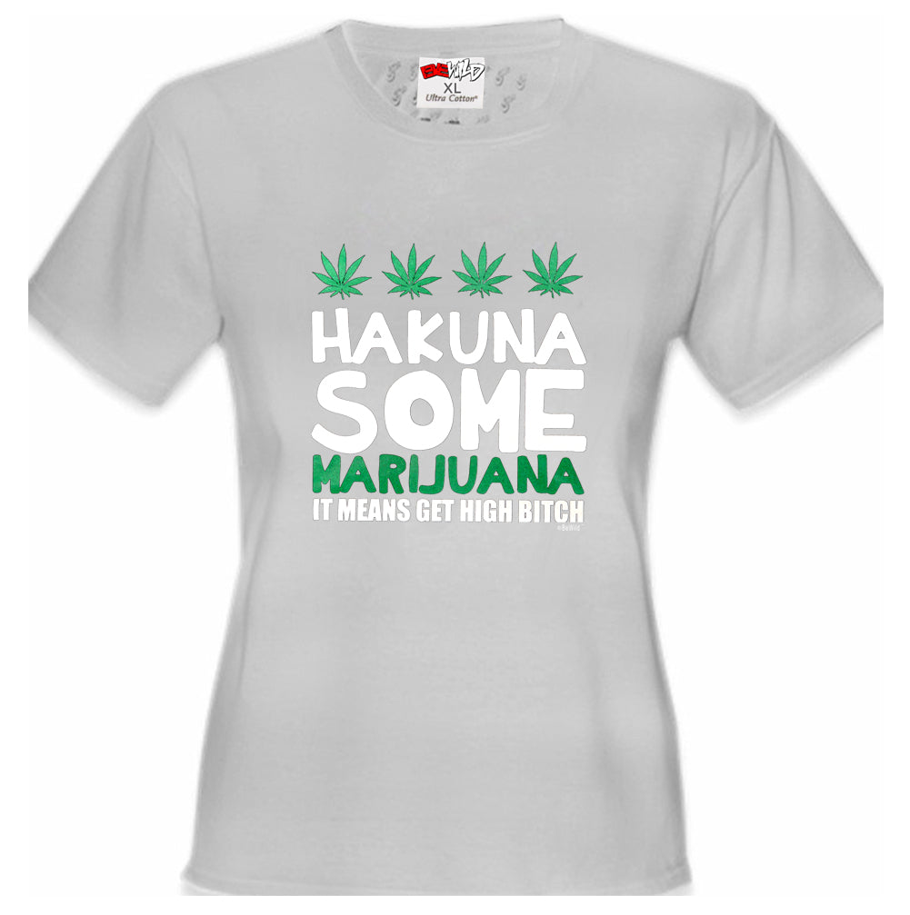 Hakuna Some Marijuana Girl's T-Shirt
