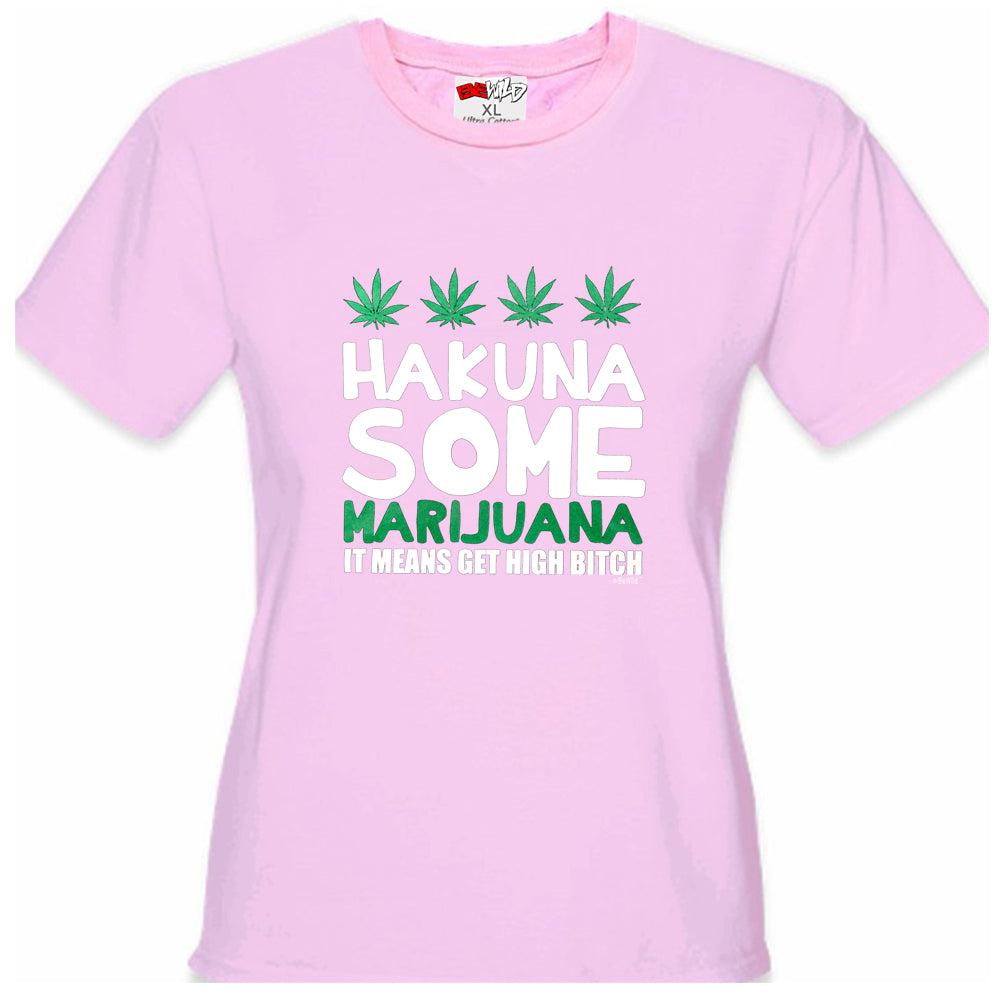 Hakuna Some Marijuana Girl's T-Shirt