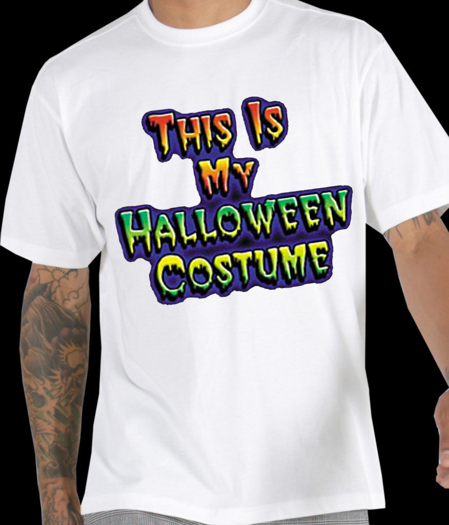 Halloween Shirt - This Is My Halloween Costume T-Shirt