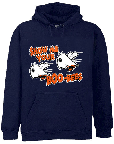 Halloween Shirts - Show Me Your Boo Bees Adult Hoodie