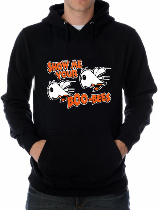 Halloween Shirts - Show Me Your Boo Bees Adult Hoodie