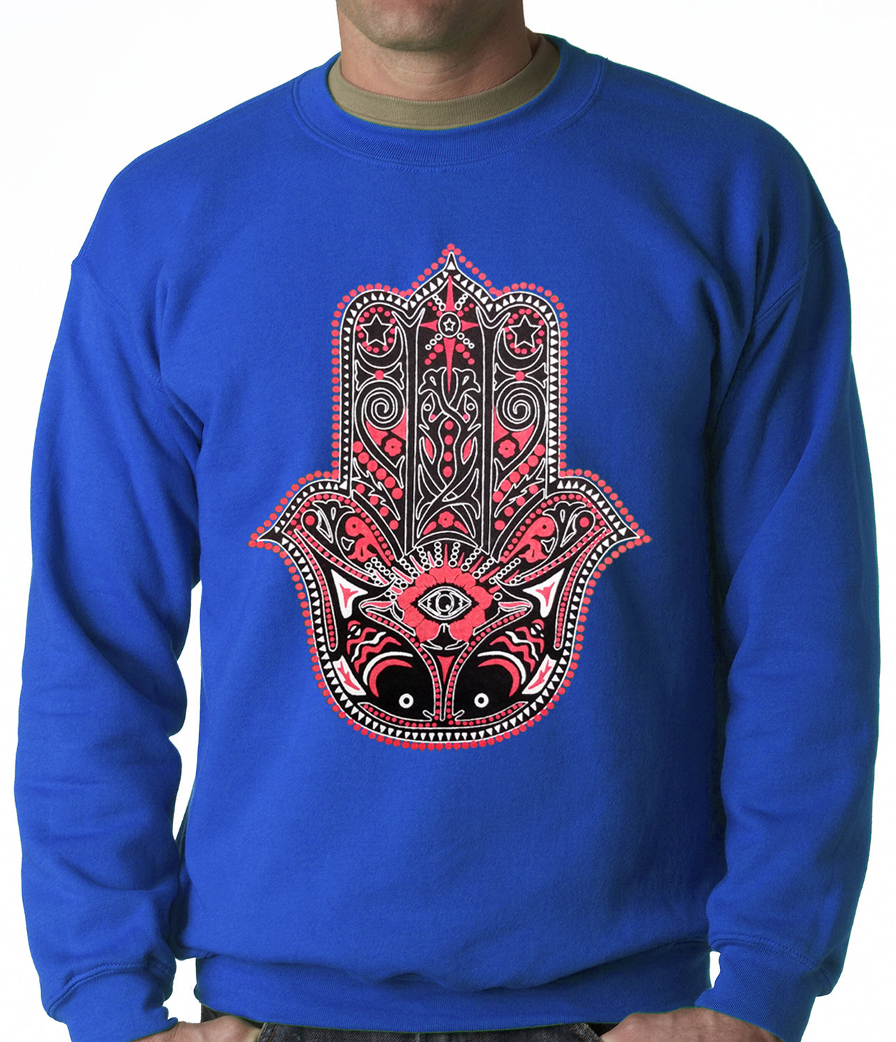 Hamsa - Hand of Protection Crewneck