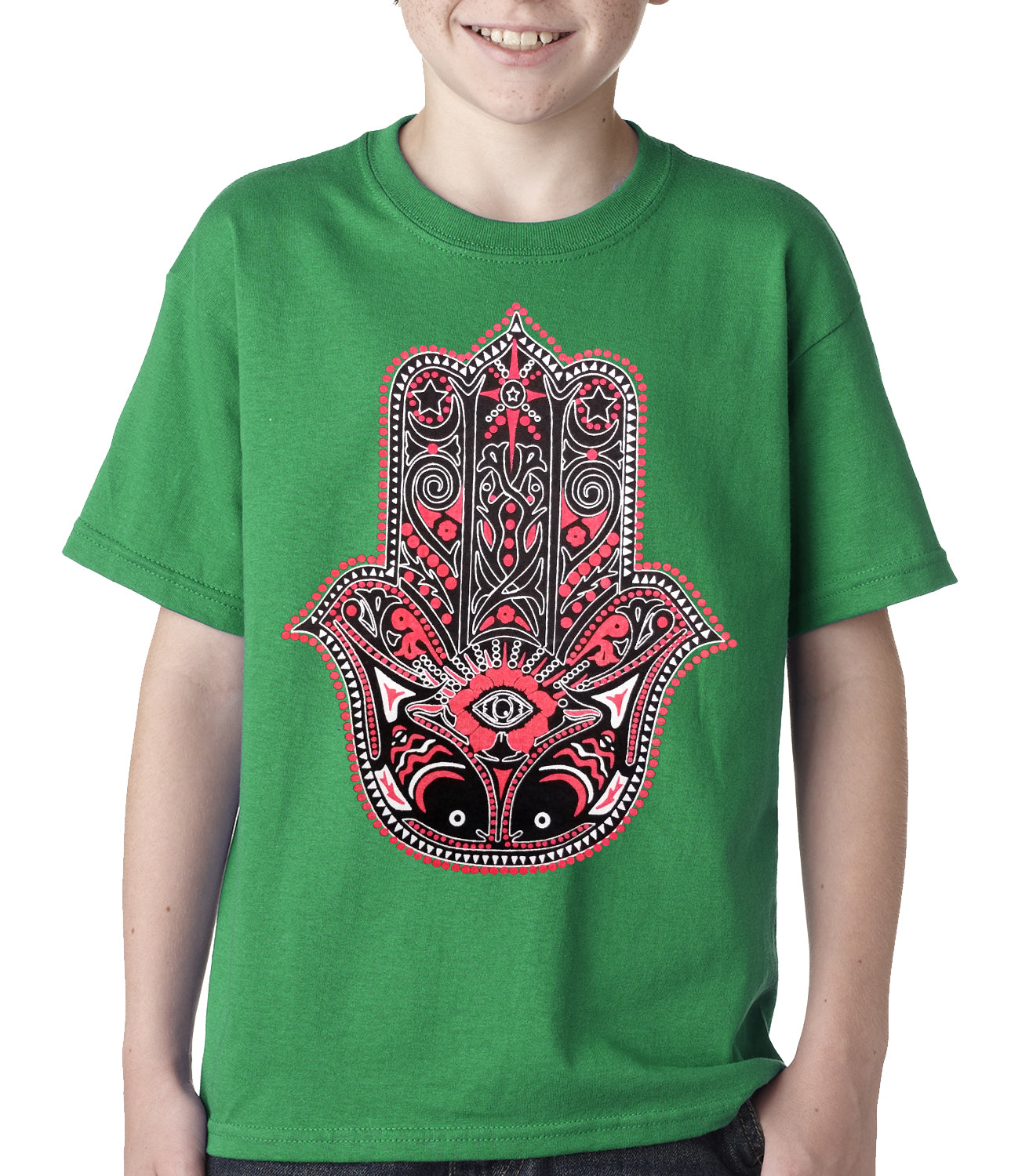 Hamsa - Hand of Protection Kids T-shirt