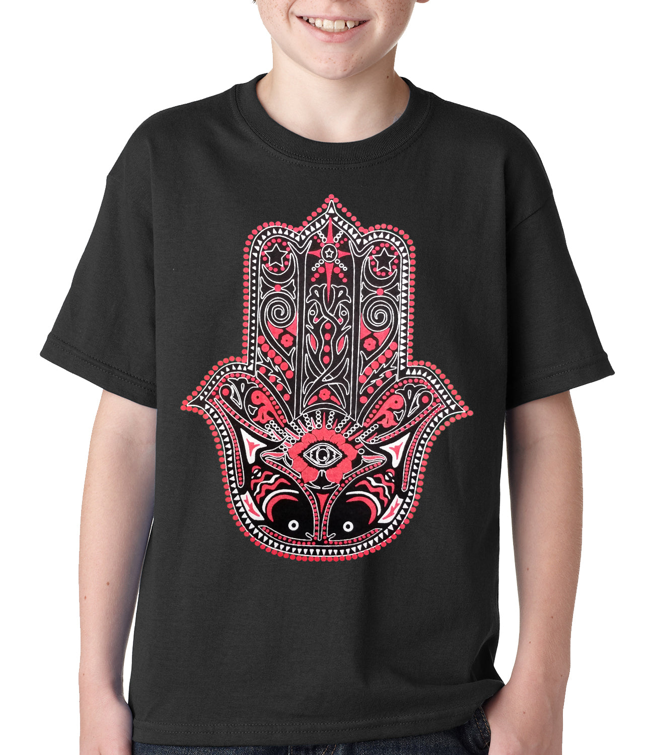 Hamsa - Hand of Protection Kids T-shirt