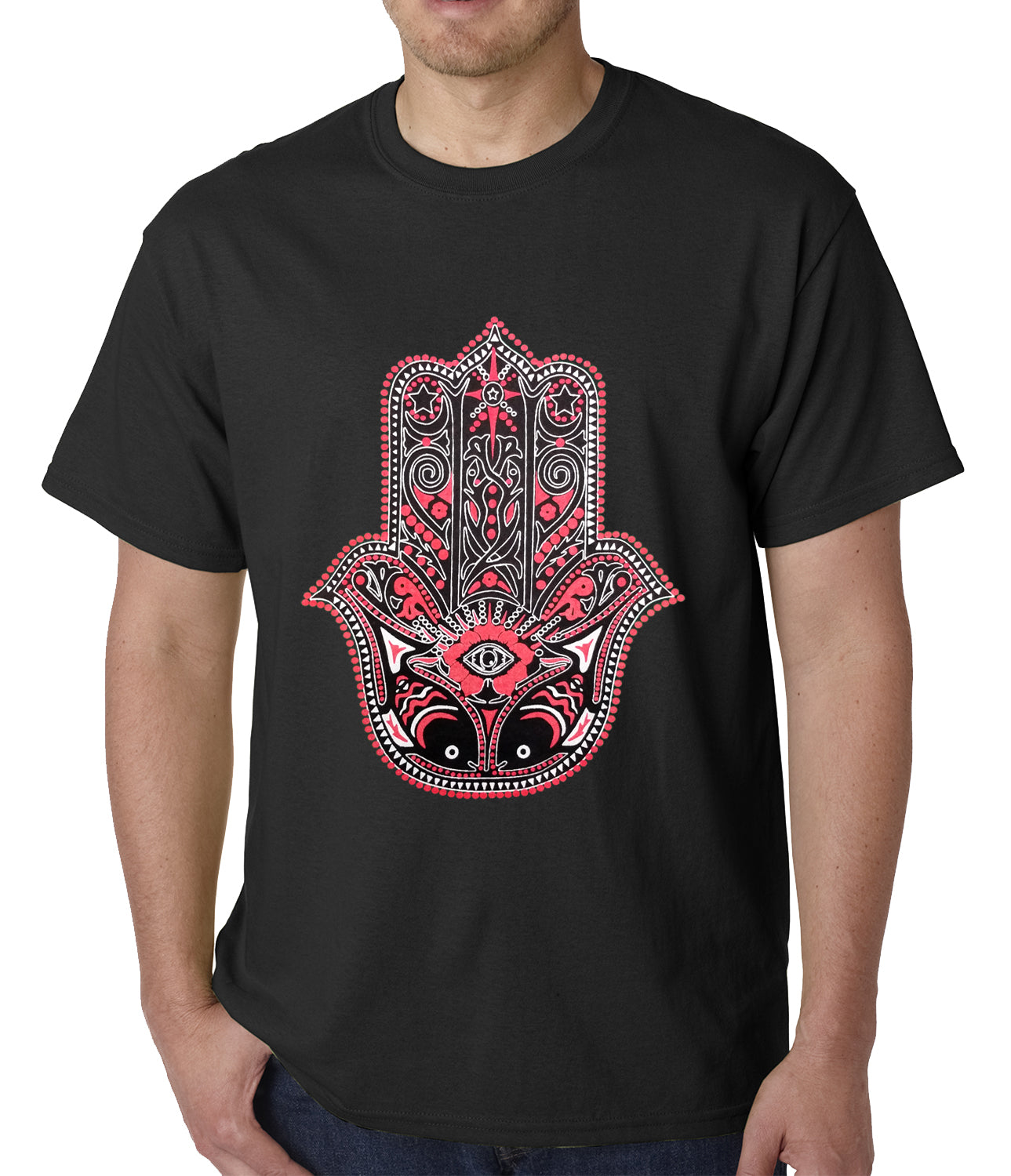 Hamsa - Hand of Protection Mens T-shirt