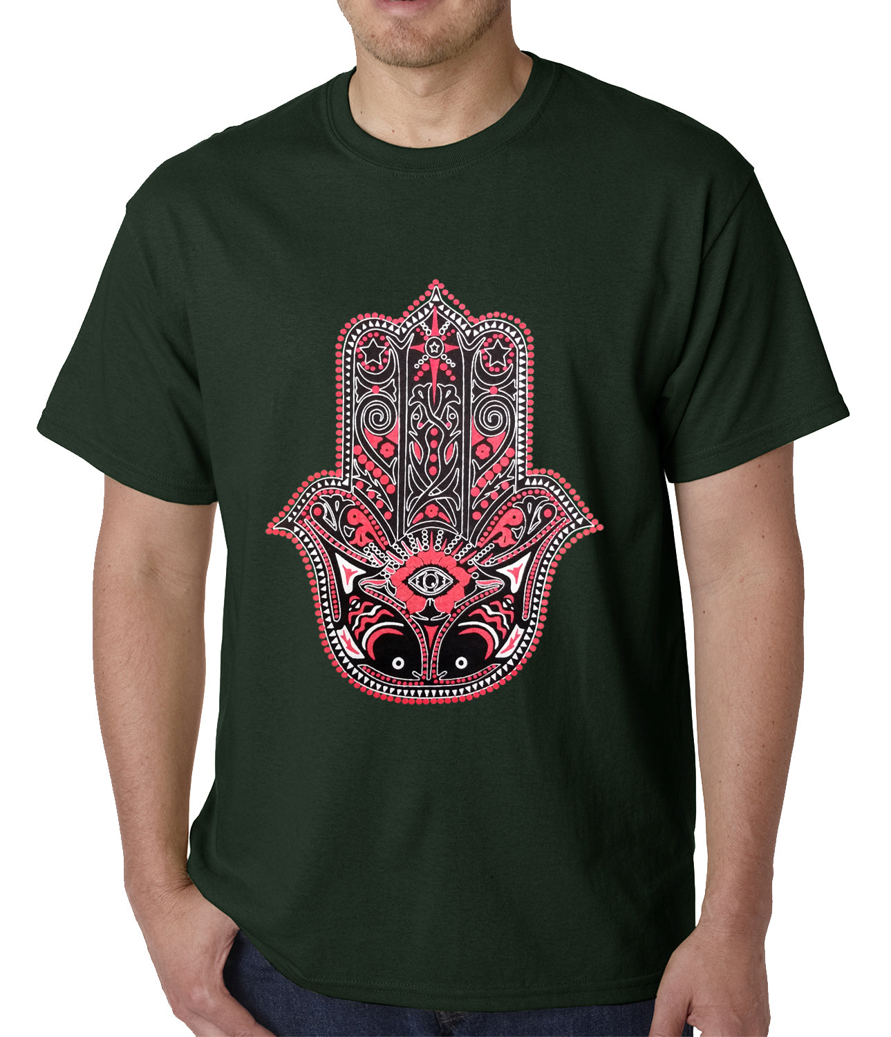Hamsa - Hand of Protection Mens T-shirt