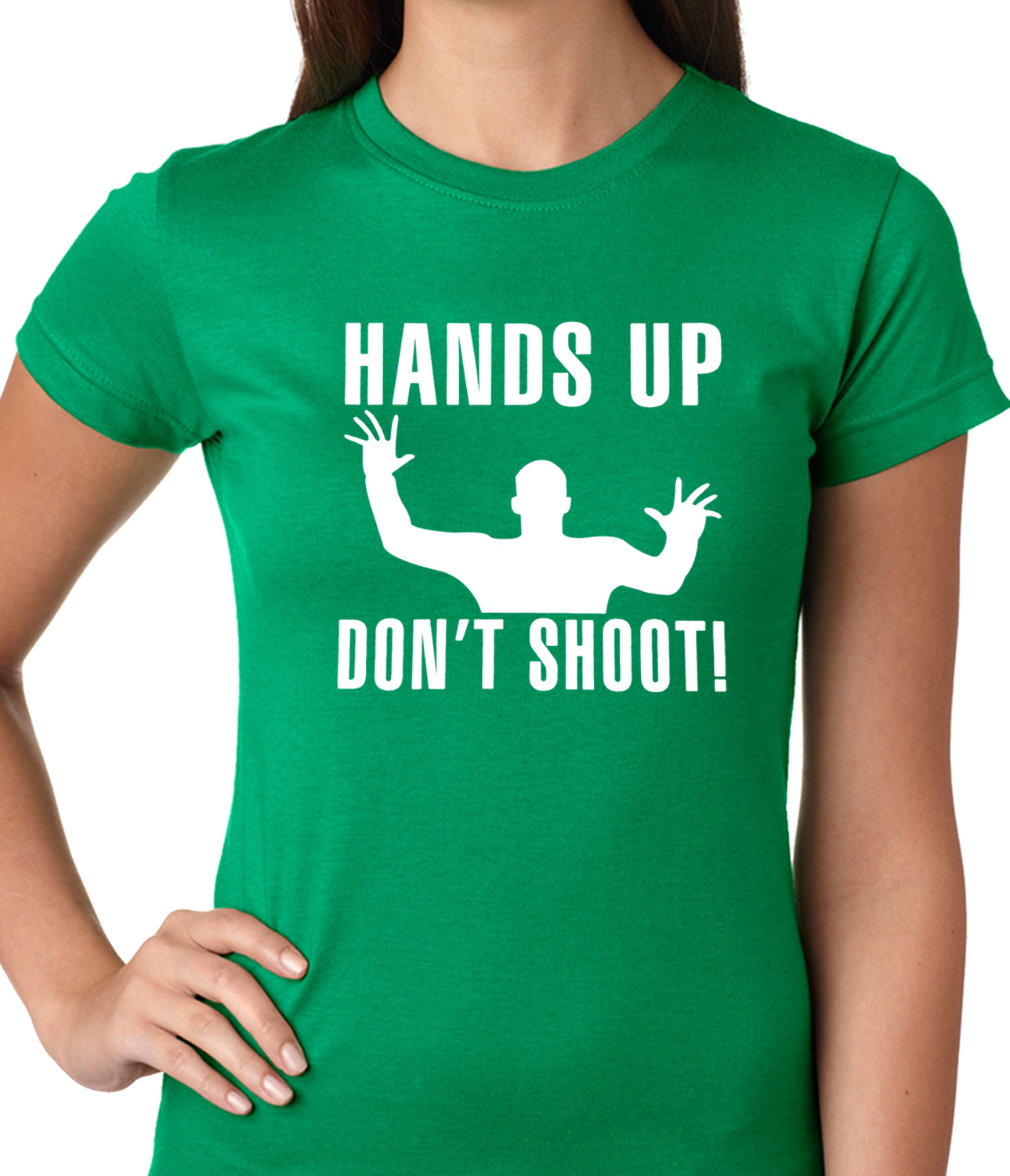 Hands Up Don't Shoot Girls T-shirt