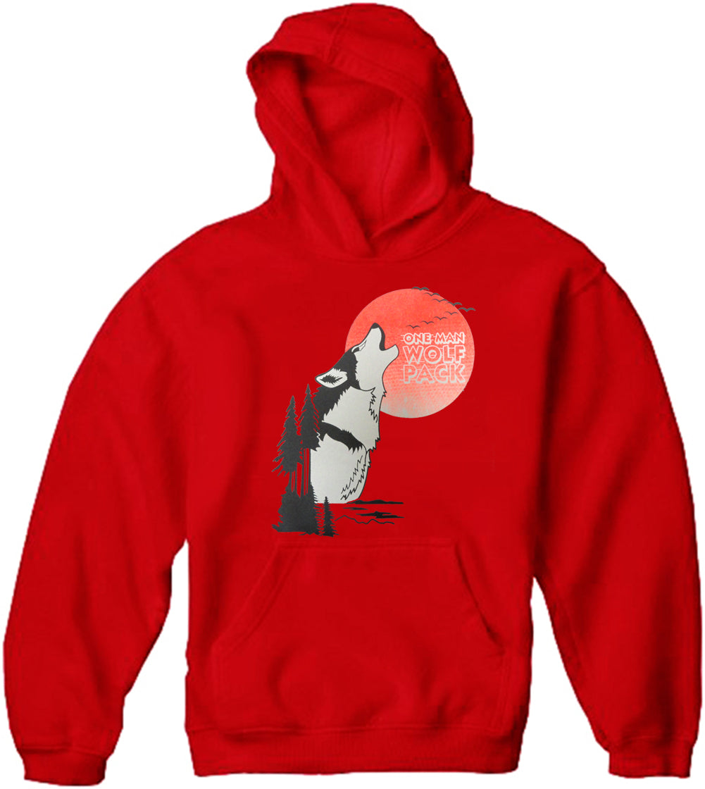 Hang Over - One Man Wolf Pack Adult Hoodie