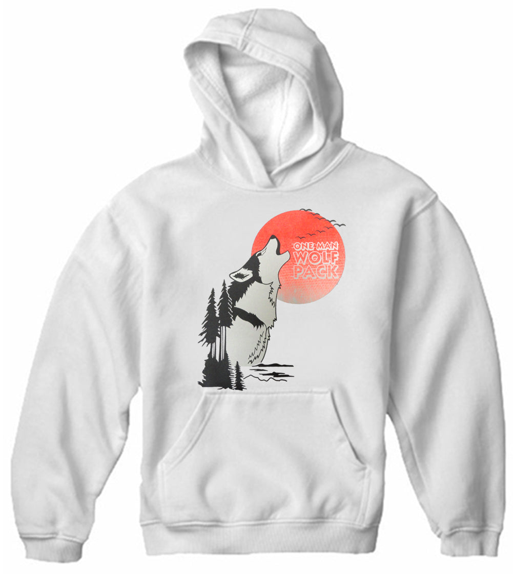 Hang Over - One Man Wolf Pack Adult Hoodie