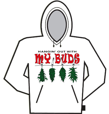 Hanging Out With My Buds Hoodie