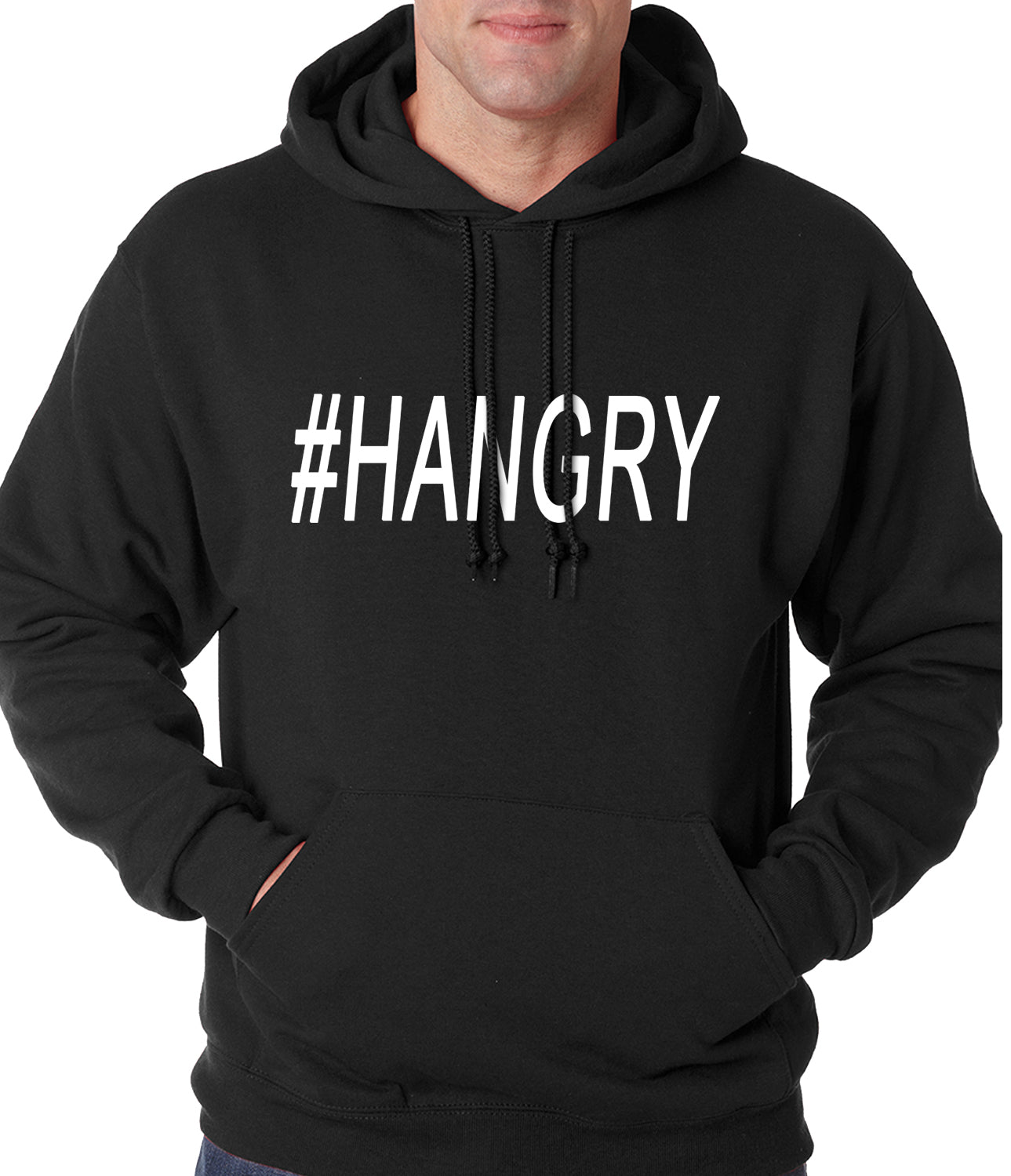 Hangry #Hangry Adult Hoodie