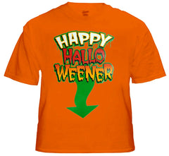 Happy Hallo-Weener Halloween T-Shirt
