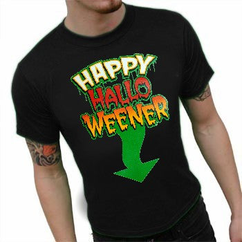 Happy Hallo-Weener Halloween T-Shirt